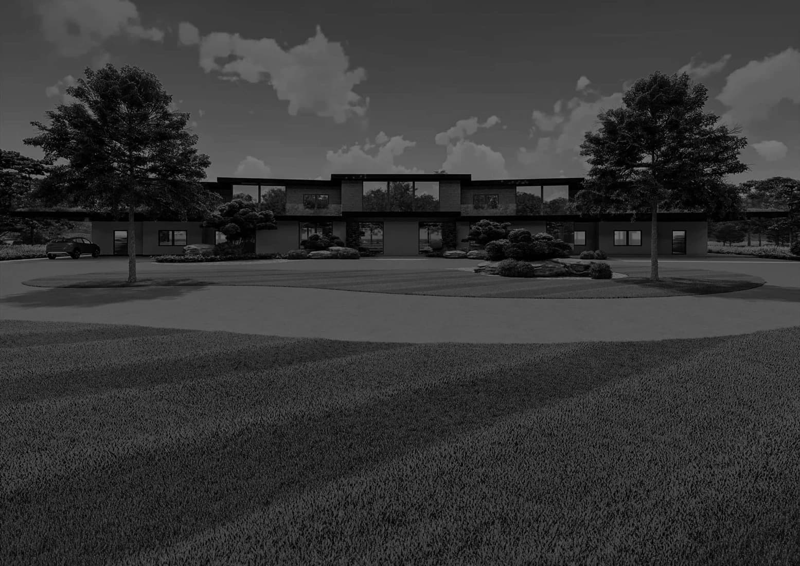 Architectural visualisation of the contemporary Our Self Build residence